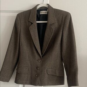 Anne Klein Women's Classic Brown Blazer